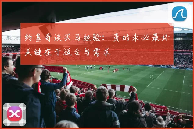 约基奇谈买马经验：贵的未必最好关键在于适合与需求